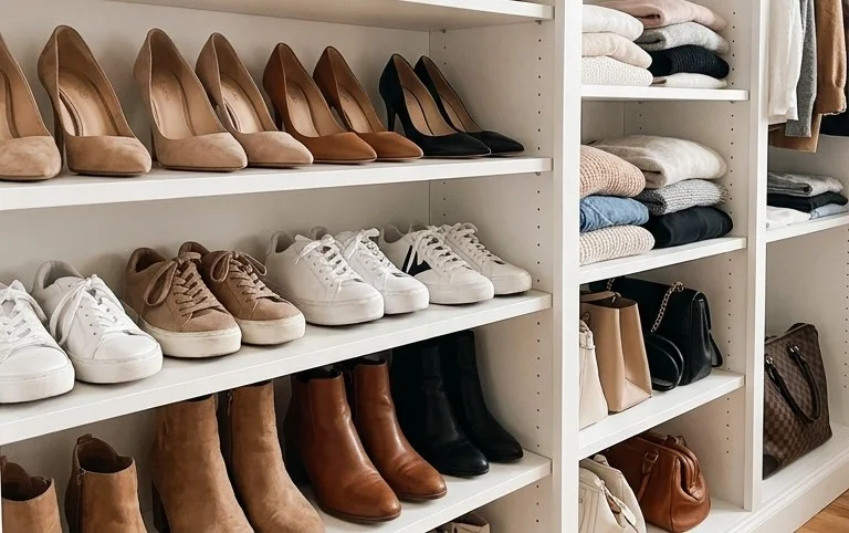 Sapateira: 10 Ideias de Decoração Para Acomodar os Sapatos